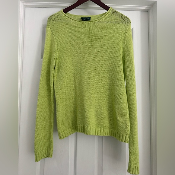 Lauren Ralph Lauren Sweaters - LAUREN by Ralph Lauren size Medium cotton sweater, excellent condition.